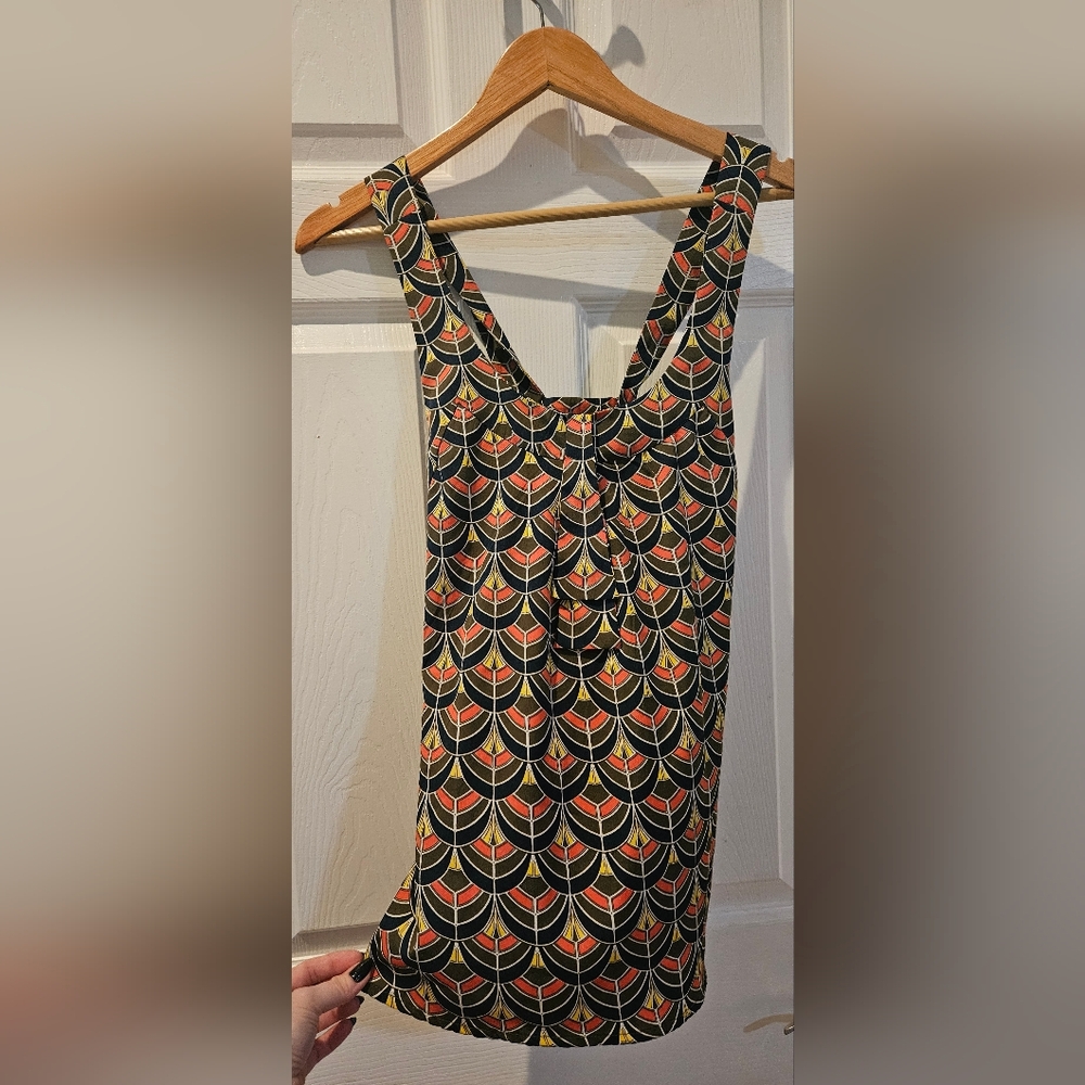 Banana Republic Multicolor Geometric Top